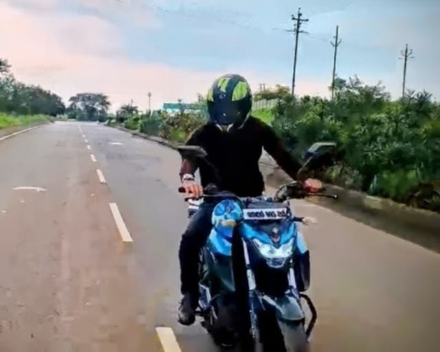 Bike riding